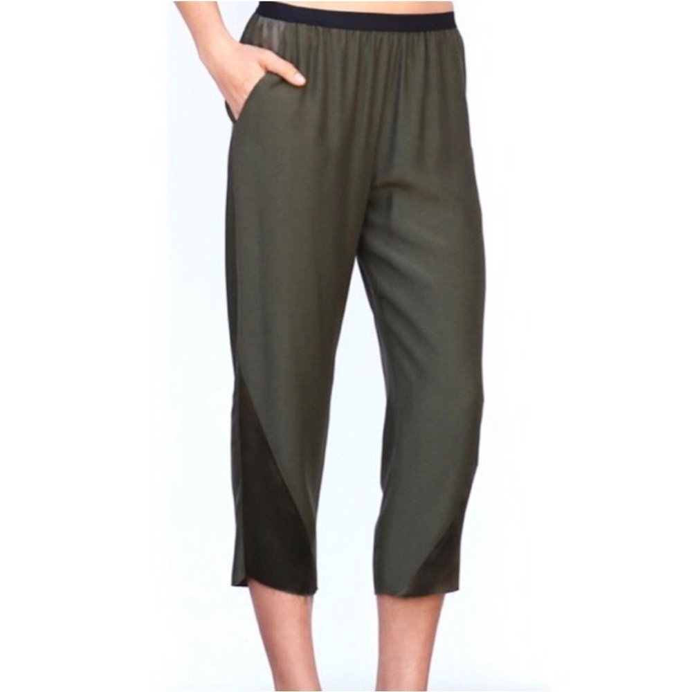 Sasha Verruno Gio Trouser Green Viscose XS
